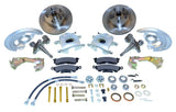 Front Drum to Disc Brake Conversion Kit W/Rotors. W123