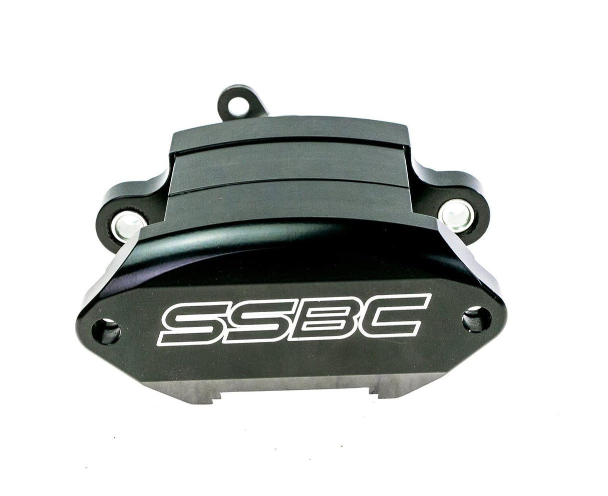 American Made Sport R1 Billet Aluminum Rear Drum to Disc Brake Conversion Kit W/Rotors. Black W155-3BK