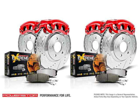 PowerStop Full Brake Kit W/ Red calipers 4G 4th Gen Far From Stock