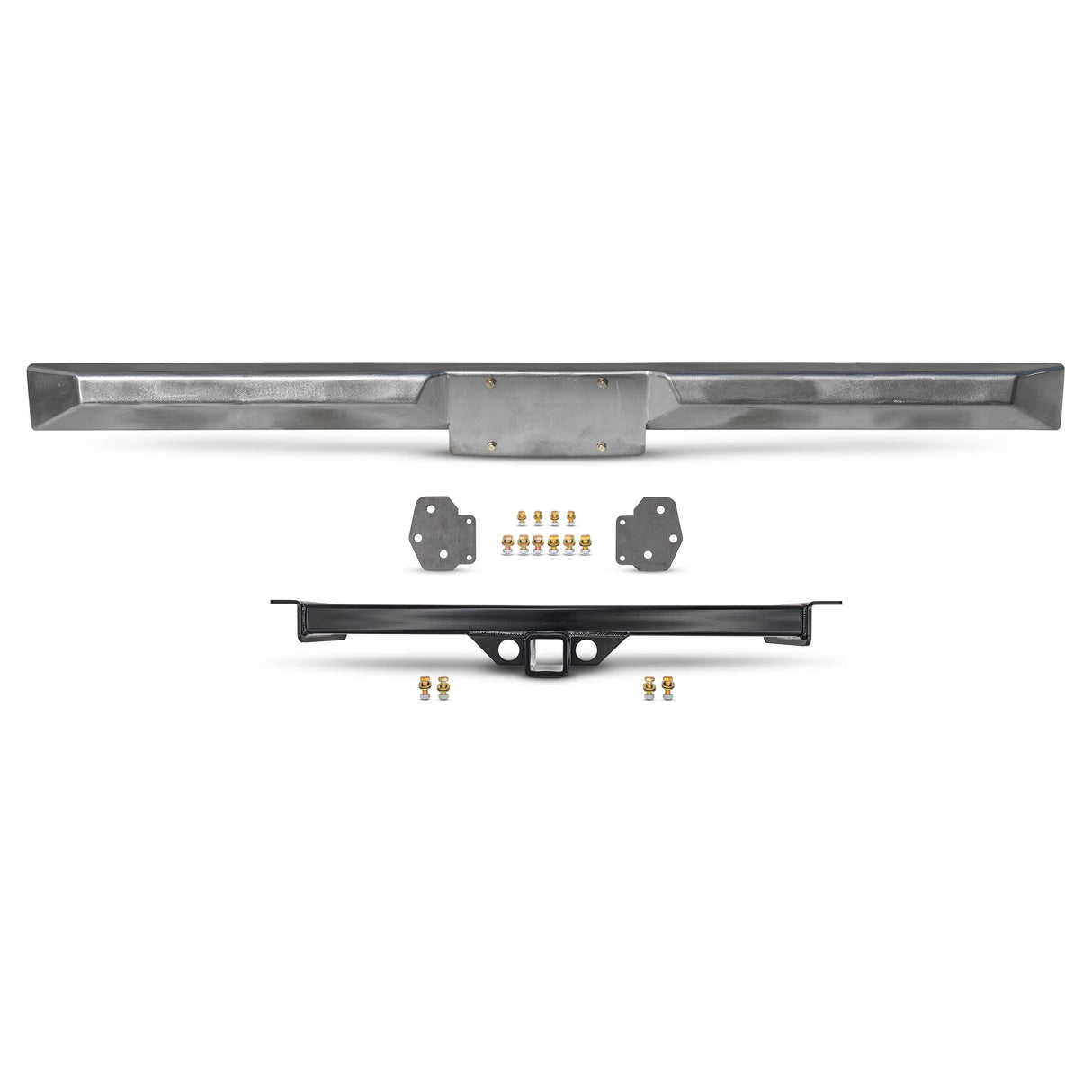 Desolate Motorsports Bronco Plate Rear Bumper - 1980-1996 Ford Bronco Desolate Motorsports