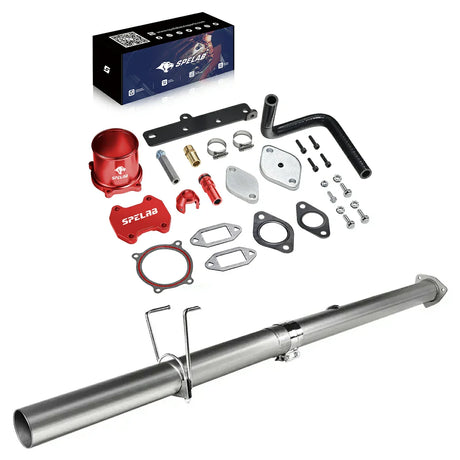 SPELAB for 13-18 Dodge Ram 6.7L Diesel EGR Plate Cooler & Throttle Valve Delete Kit