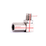 90° O2 Oxygen Sensor Spacer Engine Light CEL Check Bung Mini Catalytic Converter Euro 5 standard