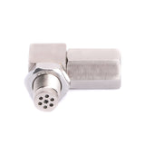 90° O2 Oxygen Sensor Spacer Engine Light CEL Check Bung Mini Catalytic Converter Euro 5 standard