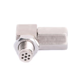 90 Degree Check Engine Light Eliminator O2 Sensor Adapter with Mini CAT Fix P0420 Error Code Euro 5 standard