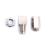 90 Degree Check Engine Light Eliminator O2 Sensor Adapter with Mini CAT Fix P0420 Error Code Euro 5 standard