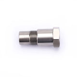 2PCS CEL Check Engine Light Oxygen Sensor Adapter M18 x 1.5 CEL On Fix Engine Light Eliminator Bung Kit Catalystic Converter