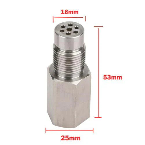 O2 Sensor CEL Spacer Check Engine Light Adapter CEL Eliminator Mini Catalytic Converter Universal All models Euro 5 standard