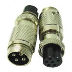 TWINPOINT - C4PDF6 4 PIN TO 6 PIN DELTA FORCE PLUG ADAPTER, President and Uniden. TekShack