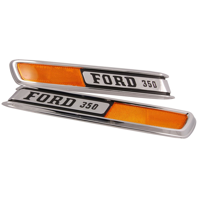 Hood Side Emblems - 1968-1972 Ford F-Series Dennis Carpenter