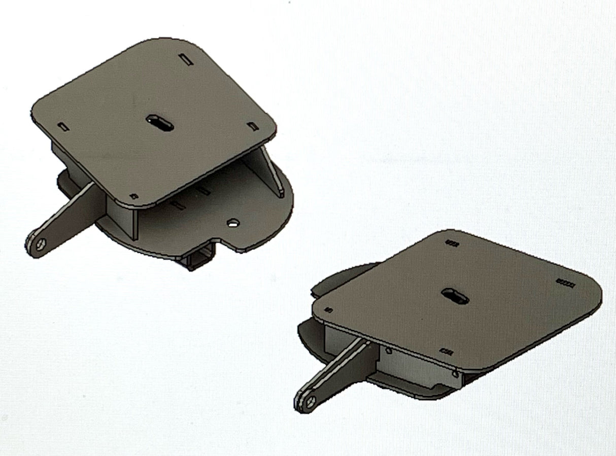 94-02 2nd Gen Ram Front Axle Bag Mount Far From Stock