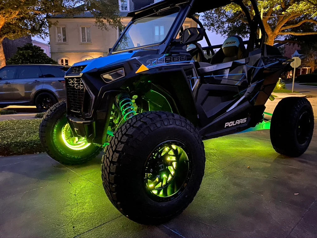 ORACLE LIGHTING LED ILLUMINATED WHEEL RINGS - UTV, ATV & SXS VEHICLES