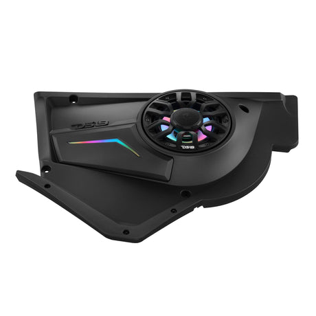 Can-Am Maverick X3 Front Door Speaker Panels with 6.5" NXL-IQ6/BK and Digital LED Lighting