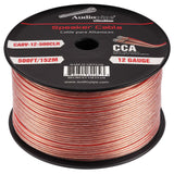 500FT 12AWG Speaker Cable (CABV-12-500CLR) Audiopipe