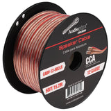 50FT 12AWG Speaker Cable (CABV-12-50CLR) Audiopipe