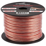 100FT 14AWG Speaker Cable (CABV-14-100CLR) Audiopipe