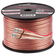 500FT 14AWG Speaker Cable (CABV-14-500CLR) Audiopipe