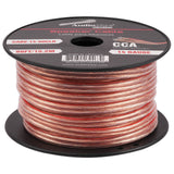 50FT 14AWG Speaker Cable (CABV-14-50CLR) Audiopipe