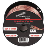 100FT 16AWG Speaker Cable (CABV-16-100CLR) Audiopipe