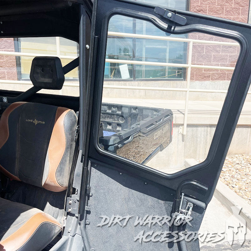 CANAM DEFENDER 4-SEAT Cab Enclosure "THE VAULT" 2016+ Upper Side Doors & Panels to go with Super ATV Doors (Patent Pending)