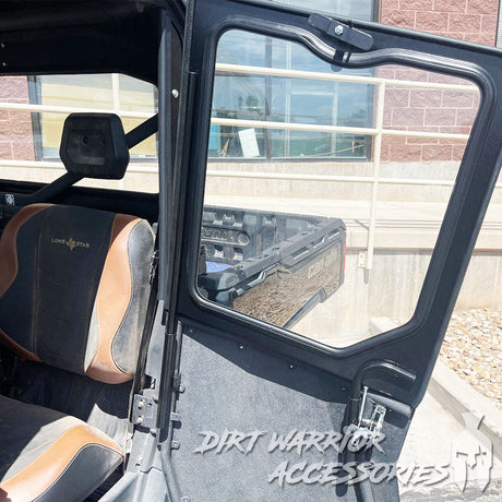 CANAM DEFENDER 4-SEAT Cab Enclosure "THE VAULT" 2016+ Upper Side Doors & Panels to go with Super ATV Doors (Patent Pending)