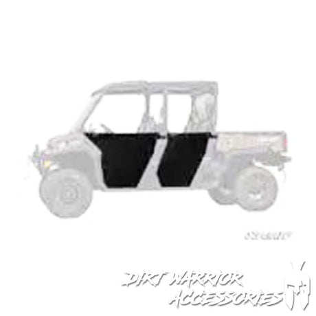 CANAM DEFENDER 4-SEAT Cab Enclosure "THE VAULT" 2016+ Upper Side Doors & Panels to go with Super ATV Doors (Patent Pending)