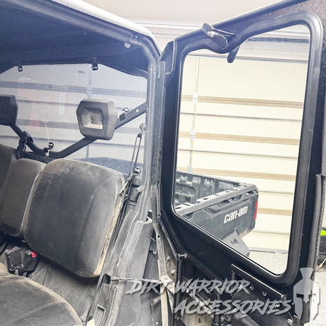 CANAM DEFENDER 4-SEAT Cab Enclosure "THE VAULT" Upper Side Doors & Panels (patent pending)