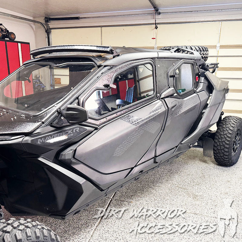 CANAM MAV R 4-SEAT Cab Enclosure "THE VAULT" Upper Side Doors & Panels (patent pending)