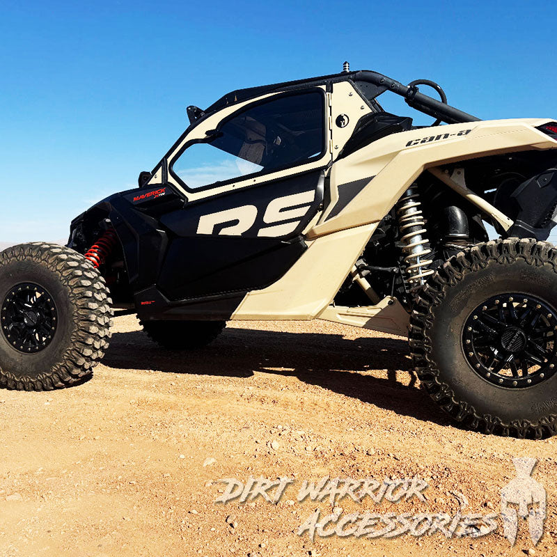 CANAM X3 2-SEAT Cab Enclosure "THE VAULT" Upper Side Doors & Panels (Patent Pending)