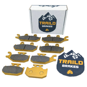 Can-Am Maverick MAX/XDS/XMR 2013-2018 Front & Rear Ceramic Brake Pad Set Traild