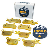 Can-Am Defender 3-Seater HD7 HD8 HD9 HD10 HD11 2016-2026 Brass Brake Pad Set Traild