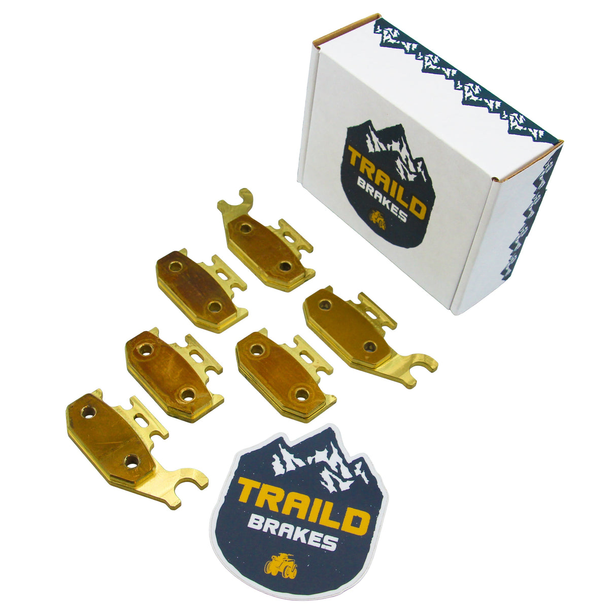Can-Am Outlander 330/400/500/650/800 2005-2012 Brass Brake Pad Set Traild