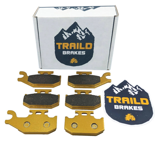 Can-Am Outlander 330/400/500/650/800 2005-2012 Ceramic Brake Pad Set Traild