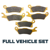 Can-Am Outlander 450/500/570/650/850/1000/HD5/HD7/PRO 2013-2026 Ceramic Brake Pad Set Traild