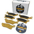 Can-Am Outlander 450/500/570/650/850/1000/HD5/HD7/PRO 2013-2026 Ceramic Brake Pad Set Traild