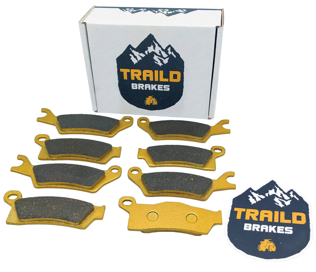 Can-Am Renegade 1000/850/800/570/500 2012-2019 Ceramic Brake Pad Set Traild