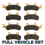 Can-Am Maverick X3/MAX/Sport/Trail 2017-2026 Front & Rear Ceramic Brake Pad Set Traild