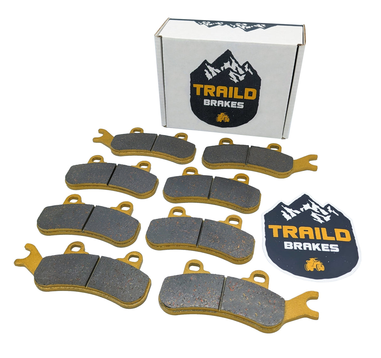 Can-Am Maverick X3/MAX/Sport/Trail 2017-2026 Front & Rear Ceramic Brake Pad Set Traild