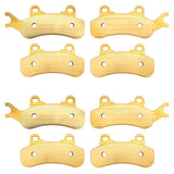 Can-Am Defender MAX HD7 HD8 HD9 HD10 HD11 6x6 & PRO 2017-2026 Front & Rear Brass Brake Pad Set Traild