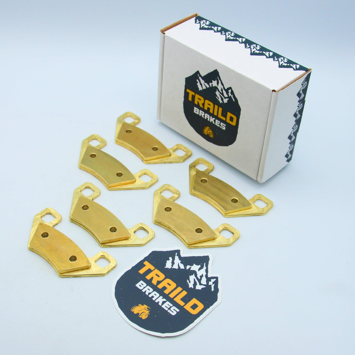 Arctic Cat Alterra 1000/700/600/550/500/450/400 2009-2025 Brass Brake Pad Set Traild