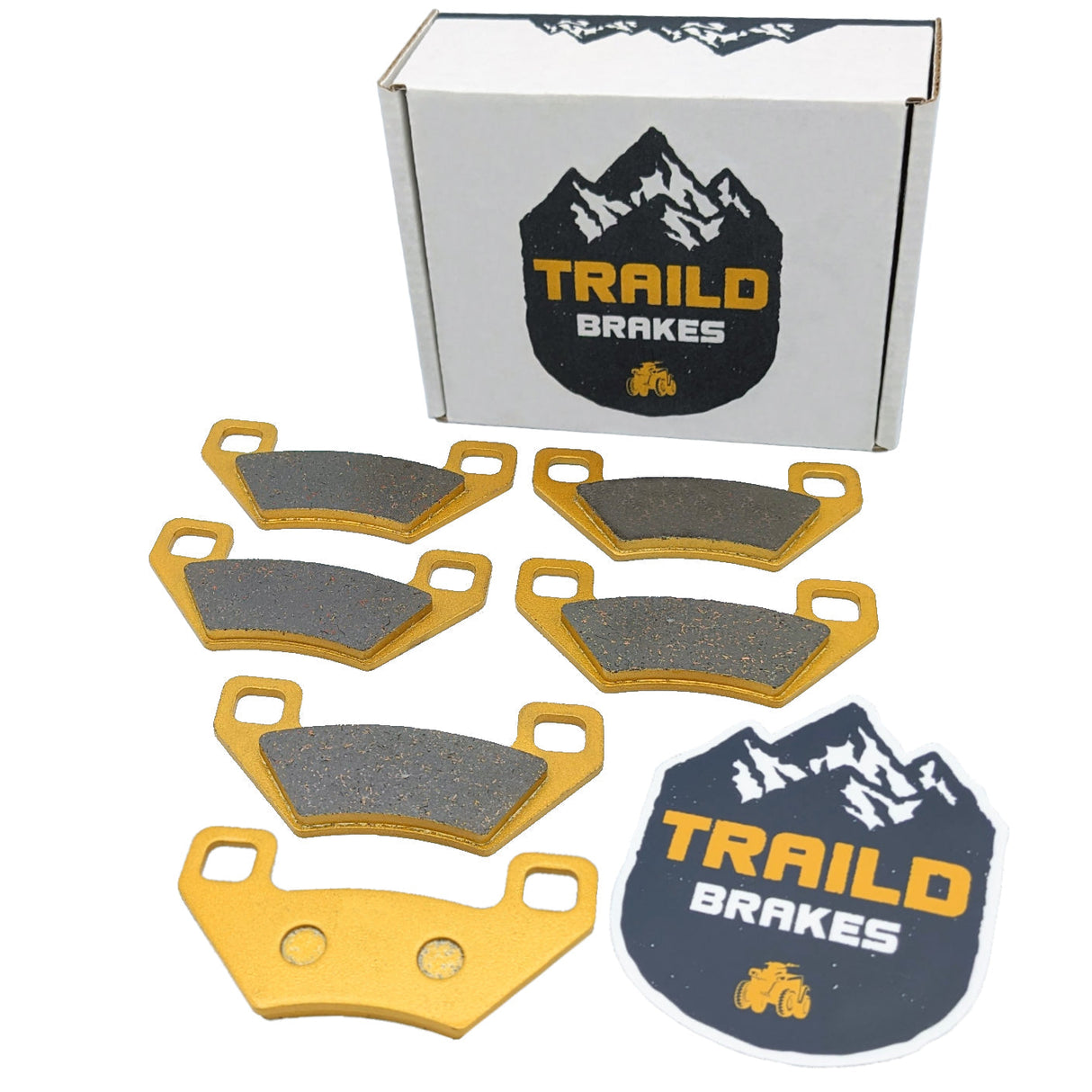 Arctic Cat Prowler 500, 550, 650, 700 2006-2015 Ceramic Brake Pad Set Traild