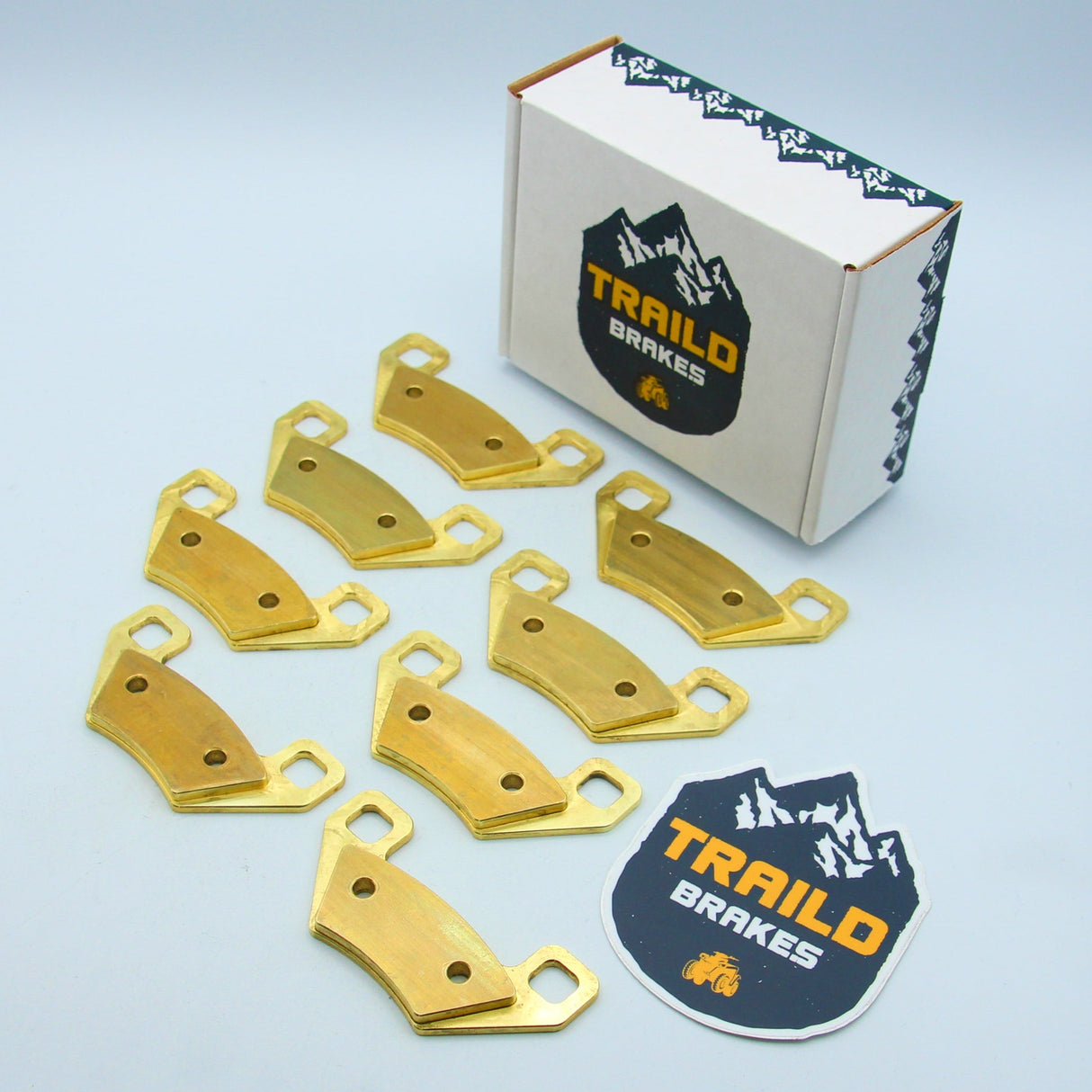 Arctic Cat Wildcat 1000/X/GT/LTD/Wildcat Trail 700 2012-2020 Brass Brake Pad Set Traild