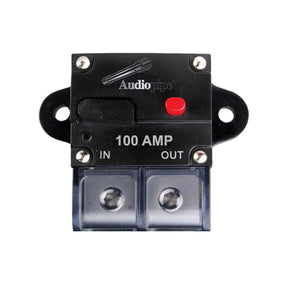 CB-100A Manually Resettable Circuit Breaker Audiopipe