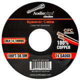 100FT 14AWG Speaker Cable (CBLV-14-100RBC) Audiopipe