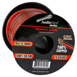 100FT 16AWG Speaker Cable (CBLV-16-100RBC) Audiopipe