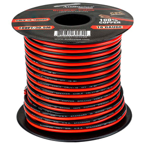 100FT 16AWG Speaker Cable (CBLV-16-100RBC) Audiopipe