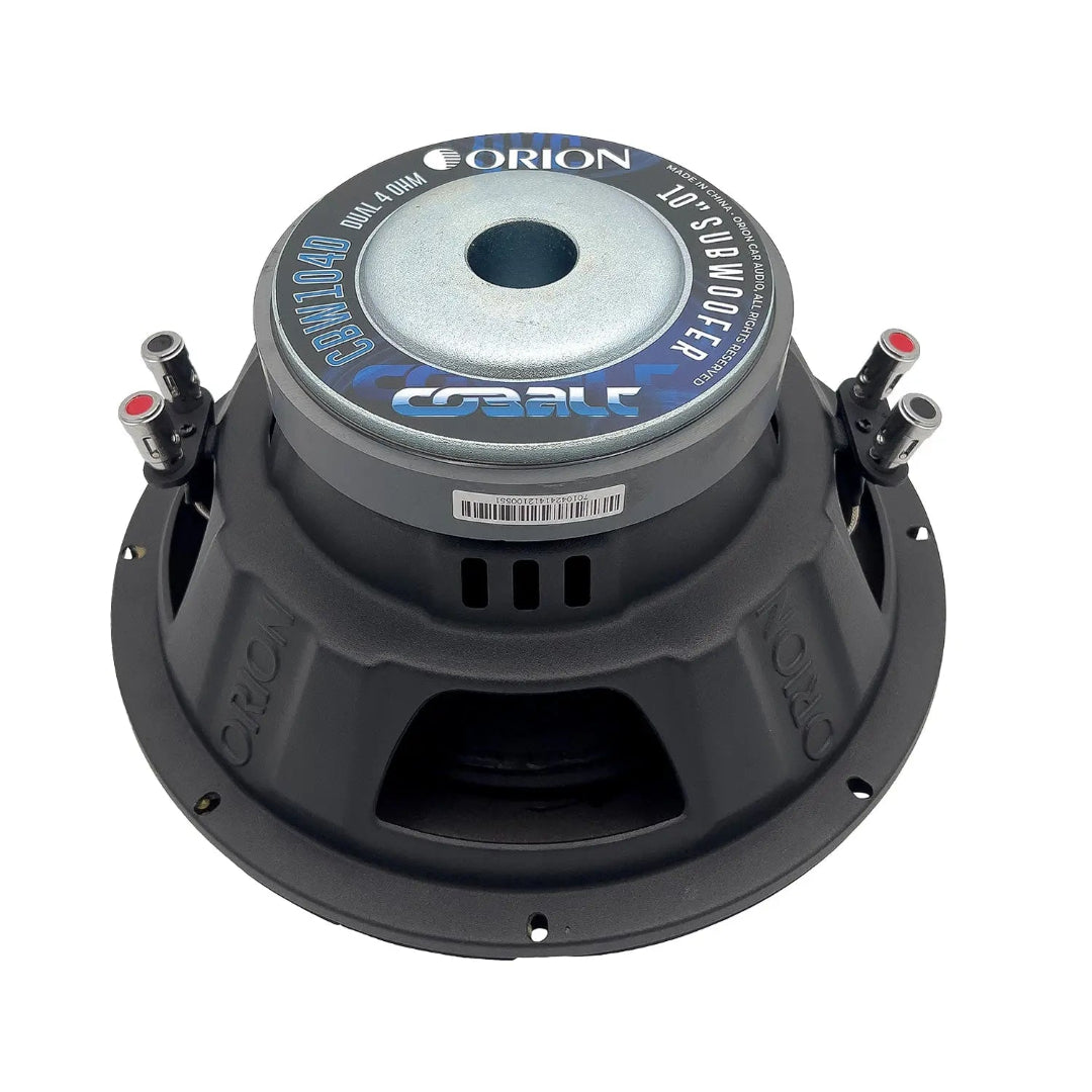 Orion CBW104D 10” Dual Voice Coil 4 Ohm Subwoofer | 1200W Max Cobalt Series Bass ORION Orion CBW104D 10” Dual Voice Coil 4 Ohm Subwoofer | 1200W Max Cobalt Series Bass Orion CBW104D 10” Dual Voice Coil 4 Ohm Subwoofer | 1200W Max Cobalt Series Bass Orion CBW104D 10” Dual Voice Coil 4 Ohm Subwoofer | 1200W Max Cobalt Series Bass Orion CBW104D 10” Dual Voice Coil 4 Ohm Subwoofer | 1200W Max Cobalt Series Bass