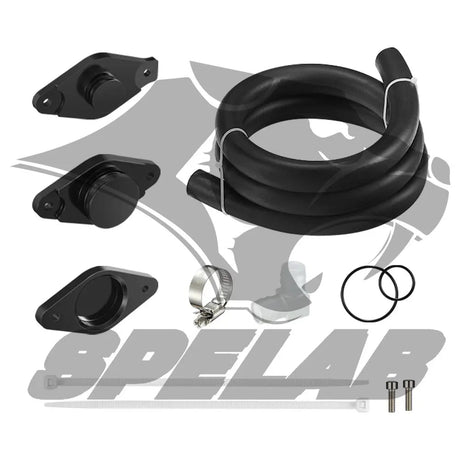 2011-2016 Chevy GMC LML 6.6L Duramax CCV Reroute Engine Ventilation Kit | SPELAB