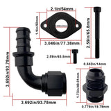 For 2011-2023 Ford 6.7L Powerstroke CCV Reroute Kit Engine Ventilation Kit | SPELAB SPELAB
