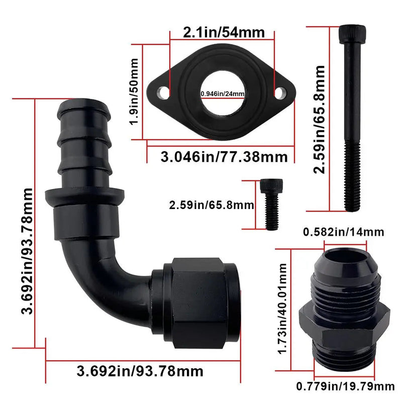 For 2011-2023 Ford 6.7L Powerstroke CCV Reroute Kit Engine Ventilation Kit | SPELAB SPELAB