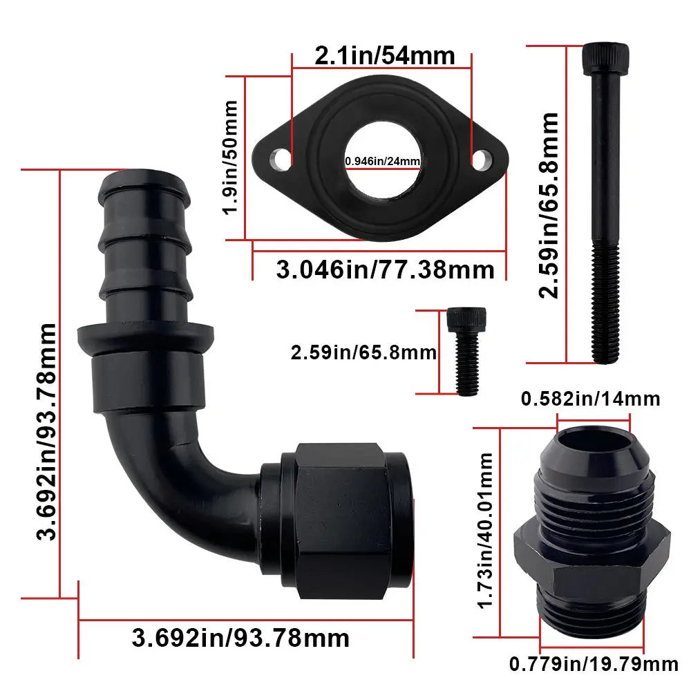 For 2011-2023 Ford 6.7L Powerstroke CCV Reroute Kit Engine Ventilation Kit | SPELAB